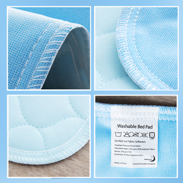 bedding aid reusable bed pad for senior